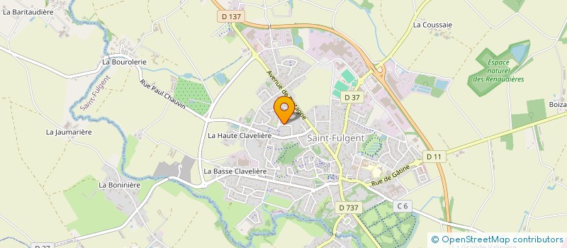 localisation de l'entreprise NIROMA  SAINT-FULGENT