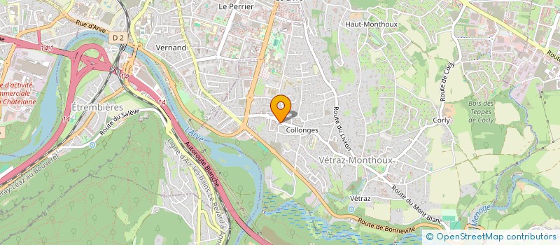 localisation de l'entreprise NIROMAX  VETRAZ-MONTHOUX