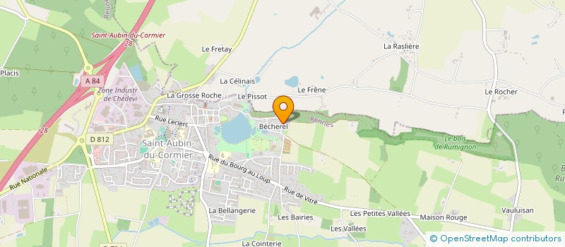 localisation de l'entreprise NIRREP FRANCE  SAINT-AUBIN-DU-CORMIER