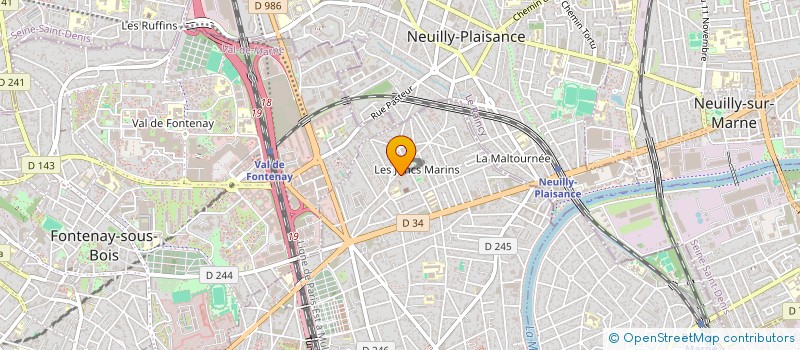 localisation de l'entreprise NIRVA  LE PERREUX-SUR-MARNE