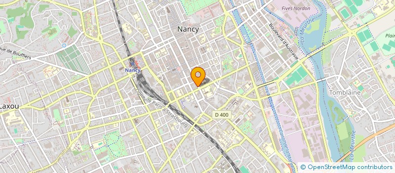 localisation de l'entreprise NIRVANA  NANCY