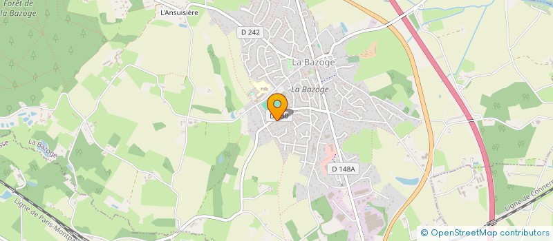 localisation de l'entreprise NIRVANA  LA BAZOGE