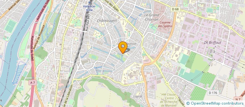 localisation de l'entreprise NIRVANA à VALENCE