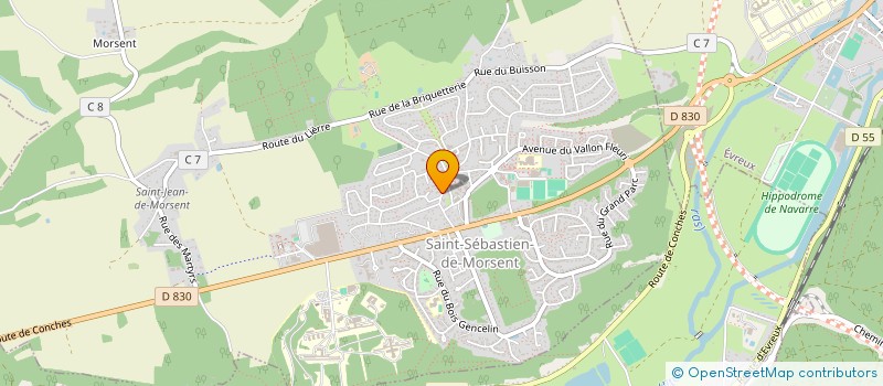 localisation de l'entreprise NIRVANAS  SAINT-SEBASTIEN-DE-MORSENT