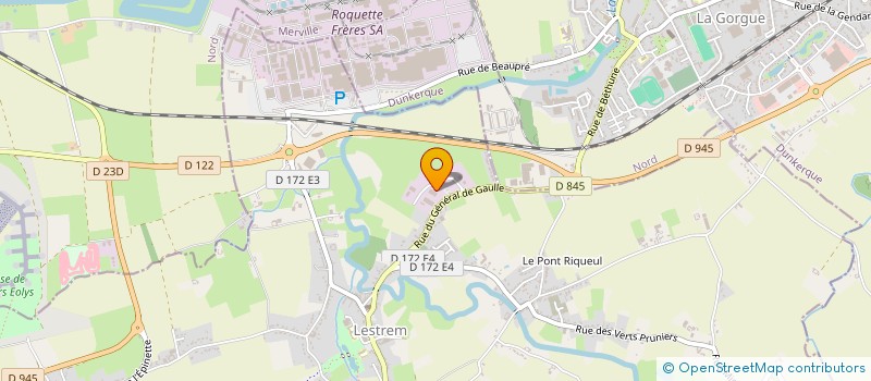 localisation de l'entreprise NIS  LESTREM