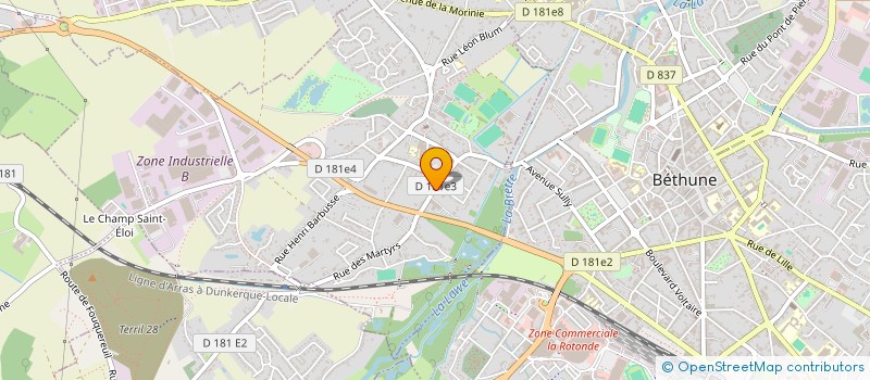 localisation de l'entreprise NIS  ANNEZIN