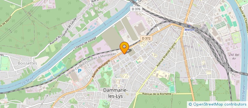 localisation de l'entreprise NIS TELECOM à DAMMARIE-LES-LYS