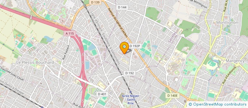 localisation de l'entreprise NIS TRANSPORT à SAINT-PRIX