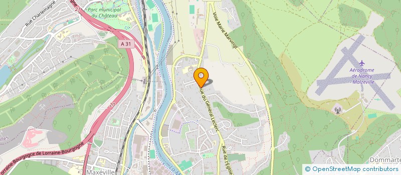 localisation de l'entreprise NISA  MALZEVILLE