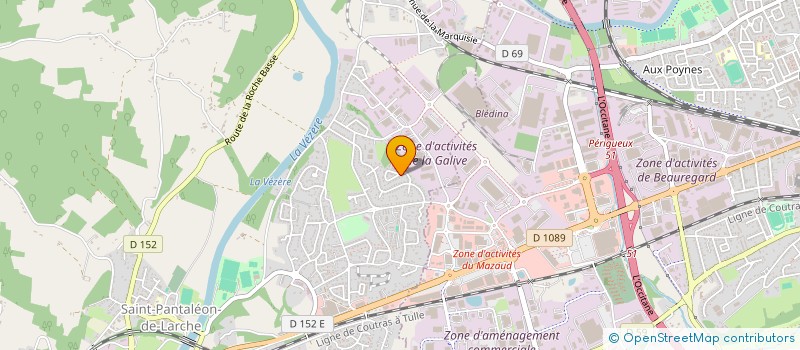 localisation de l'entreprise NISA  SAINT-PANTALEON-DE-LARCHE