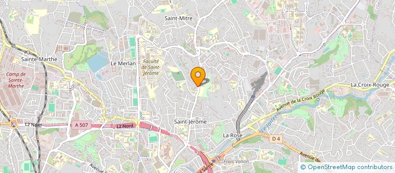 localisation de l'entreprise NISA à MARSEILLE