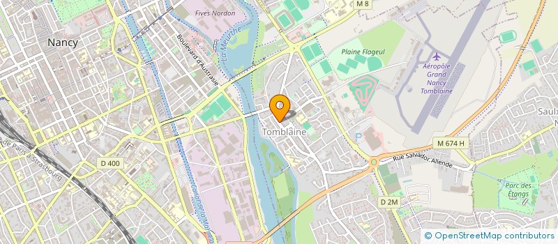 localisation de l'entreprise NISA COIFFURE  TOMBLAINE