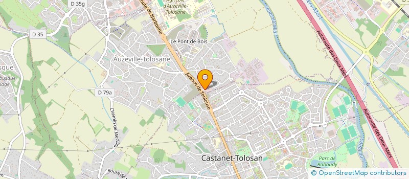 localisation de l'entreprise NISA IMMO  AUZEVILLE-TOLOSANE