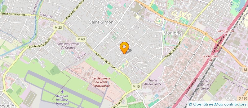 localisation de l'entreprise NISA31 à TOULOUSE