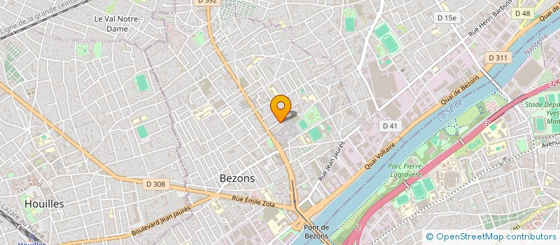 localisation de l'entreprise NISACAB  BEZONS