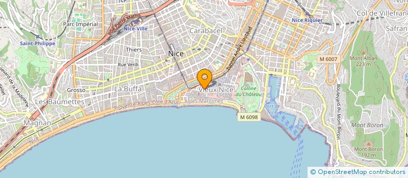 localisation de l'entreprise NISACOL à NICE