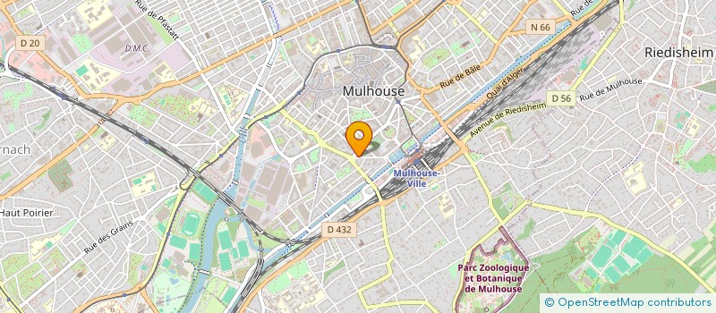 localisation de l'entreprise NISAFI PROPRETE ET SERVICES  MULHOUSE