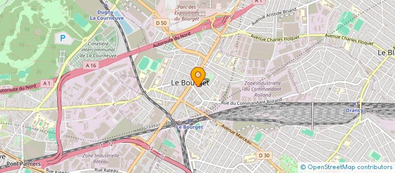 localisation de l'entreprise NISAN GROUP à LE BOURGET
