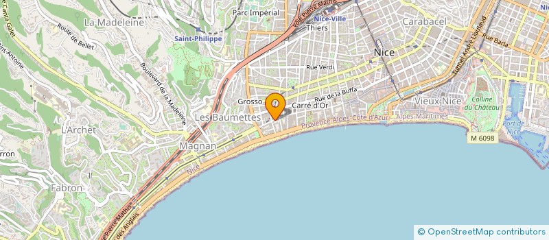 localisation de l'entreprise NISCO à NICE