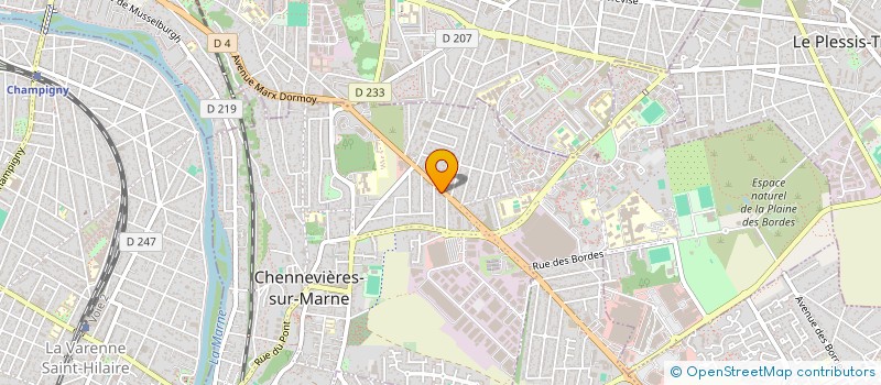 localisation de l'entreprise NISHAN SUPERETTE à CHENNEVIERES-SUR-MARNE