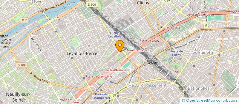 localisation de l'entreprise NISHI SUSHI à LEVALLOIS-PERRET
