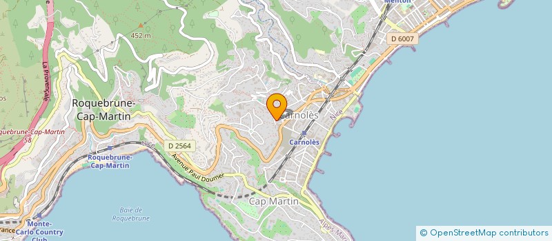 localisation de l'entreprise NISIWA à ROQUEBRUNE CAP MARTIN