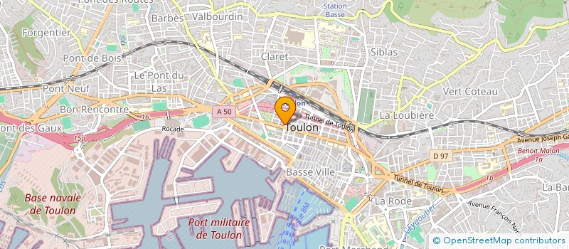 localisation de l'entreprise NISKA  TOULON