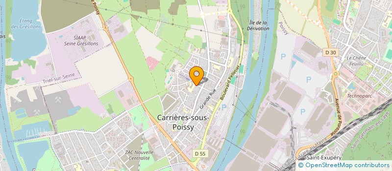 localisation de l'entreprise NISPPEM à CARRIERES-SOUS-POISSY