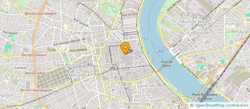 localisation de l'entreprise NISS SA à BORDEAUX