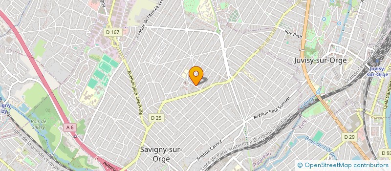 localisation de l'entreprise NISSA  SAVIGNY-SUR-ORGE