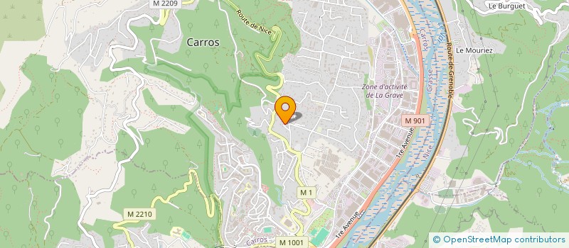 localisation de l'entreprise NISSA AGENCY à CARROS