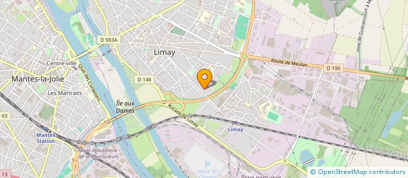 localisation de l'entreprise NISSA CARRELAGE  LIMAY