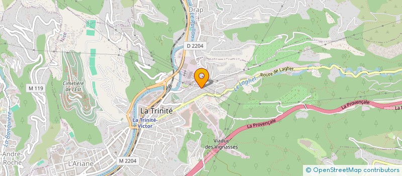 localisation de l'entreprise NISSA DENTAL  LA TRINITE