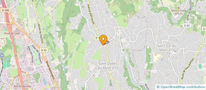 localisation de l'entreprise NISSA LOCATION  SAINT-DIDIER-AU-MONT-D'OR