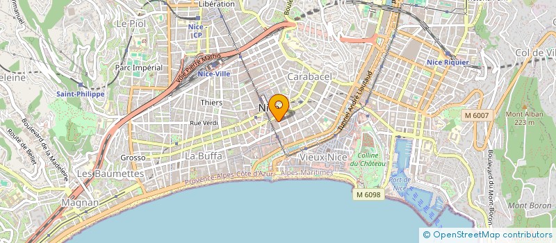 localisation de l'entreprise NISSA TAXI à NICE