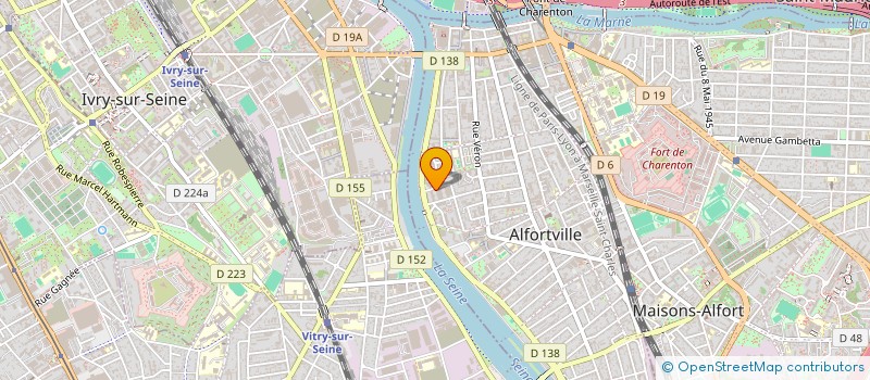 localisation de l'entreprise NISSAN 5785 à ALFORTVILLE