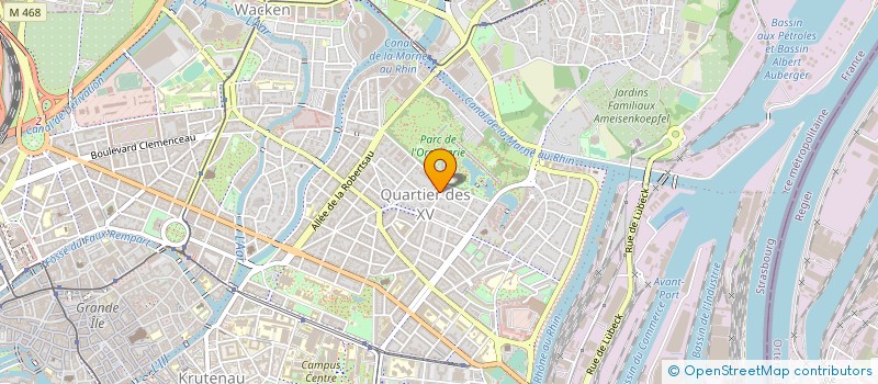 localisation de l'entreprise NISSAN TRAITEUR à STRASBOURG