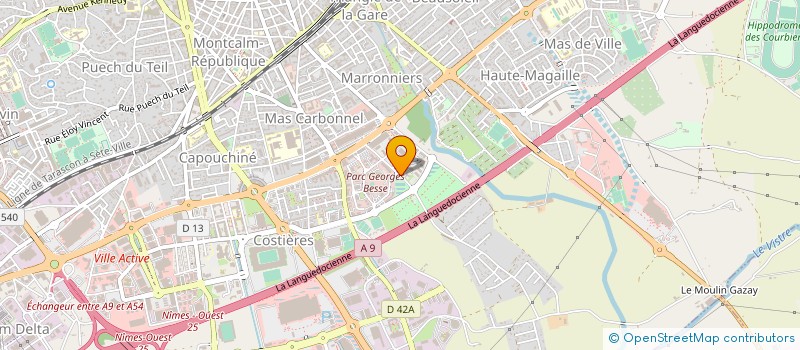 localisation de l'entreprise NISSARD DIAGNOSTIC IMMOBILIER  NIMES