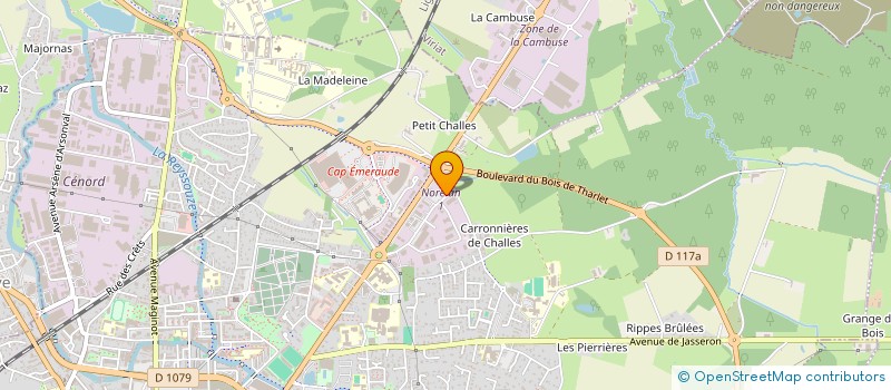 localisation de l'entreprise NISSAUTO à BOURG-EN-BRESSE