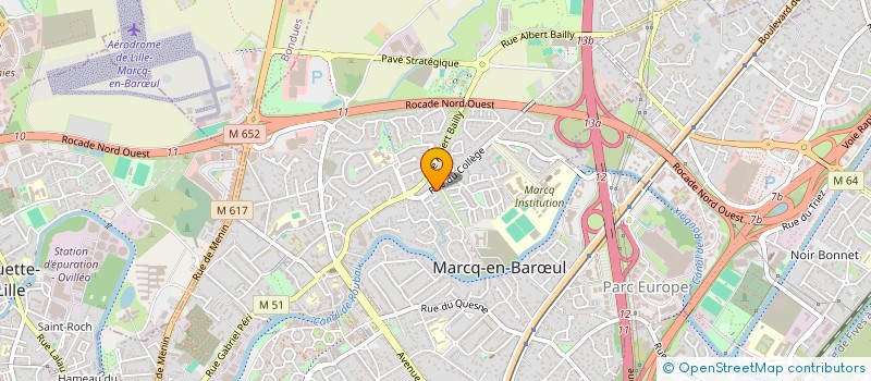 localisation de l'entreprise NISSE PATRIMOINE à MARCQ-EN-BARŒUL