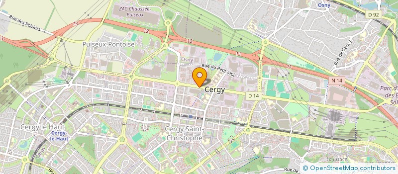 localisation de l'entreprise NISSHA MEDICAL TECHNOLOGIES HOLDINGS SAS  CERGY