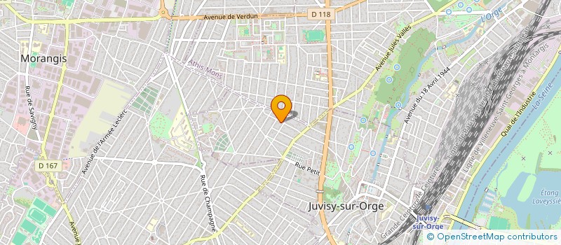 localisation de l'entreprise NISSI INGENIERIE à JUVISY-SUR-ORGE