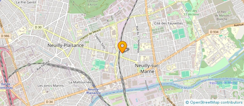 localisation de l'entreprise NISSI MUSIC  NEUILLY-SUR-MARNE