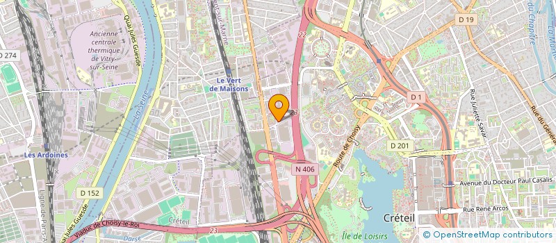 localisation de l'entreprise NISSIM à CRETEIL