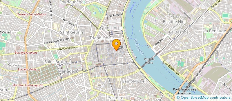 localisation de l'entreprise NISSOS FILMS  BORDEAUX