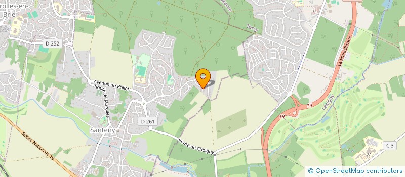 localisation de l'entreprise NISYLDA  SANTENY