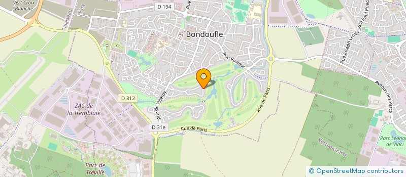 localisation de l'entreprise NIT'PRESTIGE à BONDOUFLE