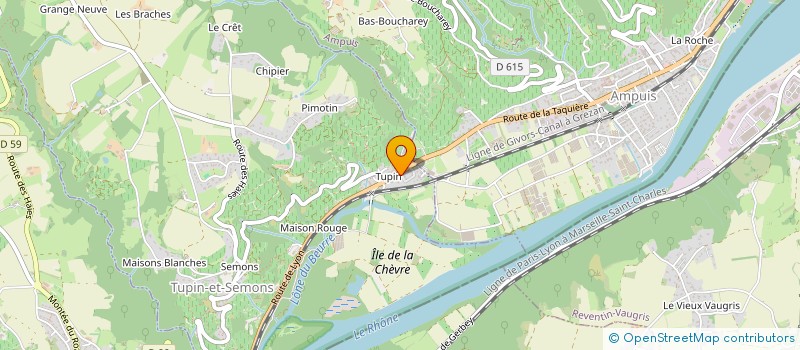 localisation de l'entreprise NITA  TUPIN-ET-SEMONS