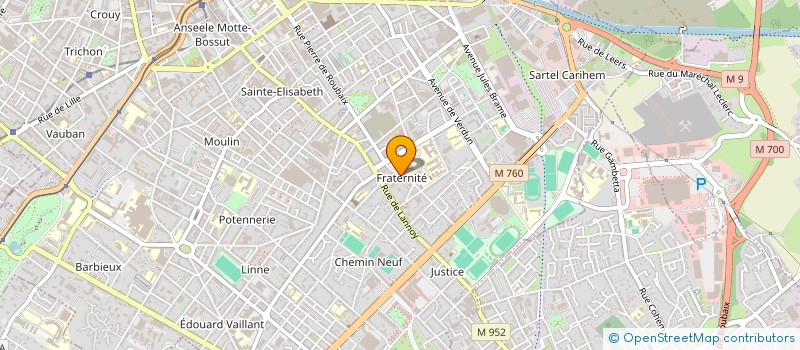 localisation de l'entreprise NITDA SARL à ROUBAIX