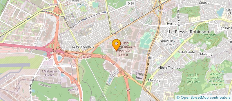 localisation de l'entreprise NITERRA FRANCE SAS à LE PLESSIS-ROBINSON